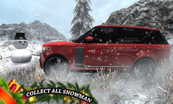 Offroad Rover Snow Driving screenshot 1