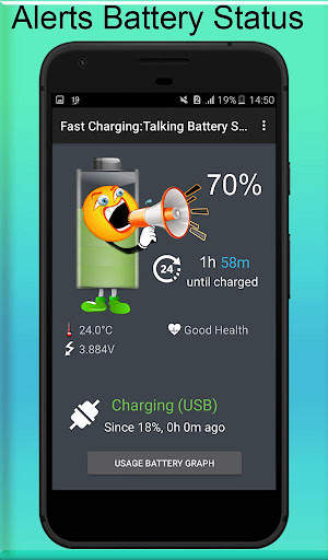 Fast Charging:Talking Battery Saver screenshot 8