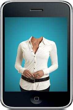 Ladies Shirt Photo Suit screenshot 4