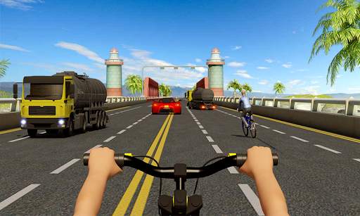 Xe đạp quad đua 3D screenshot 1