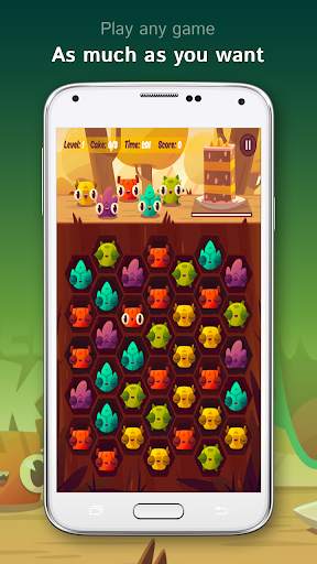 Unlimited Gamez: 500  in one screenshot 2