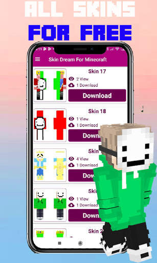 Dream Skins For Minecraft PE screenshot 4