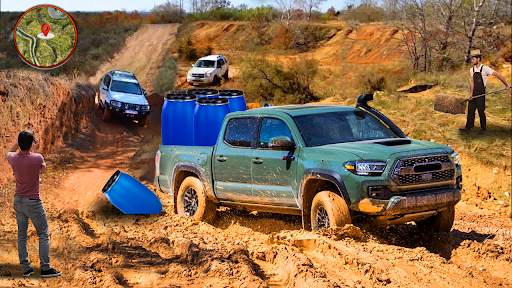 Offroad Pickup Cargo Truck 3D screenshot 5