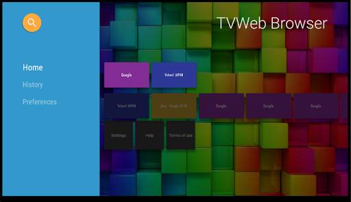 TVWeb Browser for TV screenshot 1