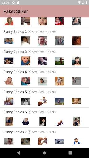 Funny Babies Stickers Animated - wastickerapp new screenshot 1