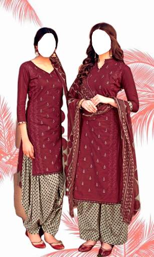 Women Chudidar Twins Photo Suit screenshot 4