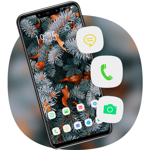 Flower theme black shark for Galaxy M20 icon