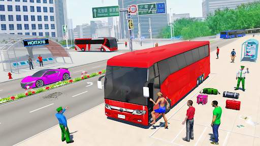 US City Bus Simulator Bus Game screenshot 1