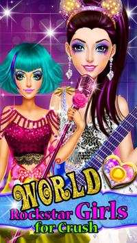 World Rockstar Girls for Crush - Pop Star games screenshot 1