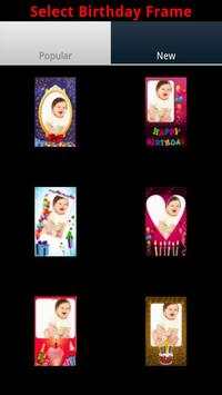 Birthday Photo Frames screenshot 1