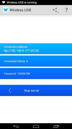 Wireless USB et Tethering screenshot 3
