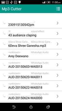 Lite Mp3 Cutter screenshot 1