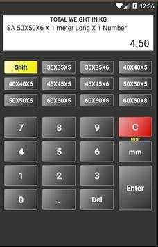 IS Steel Table Calculator скриншот 4