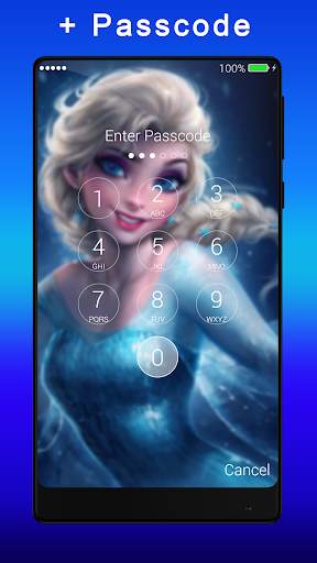 The Snow Queen Lock Screen screenshot 2