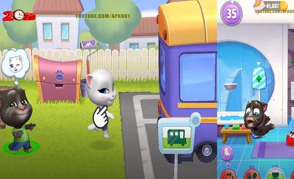 New My Talking Tom 2 Lock Screen HD Wallpapers screenshot 3
