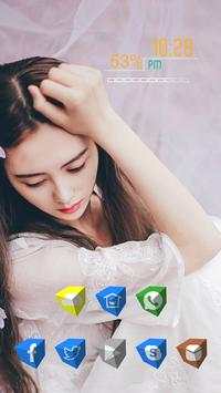 Black Hair and Beautiful Girl screenshot 3