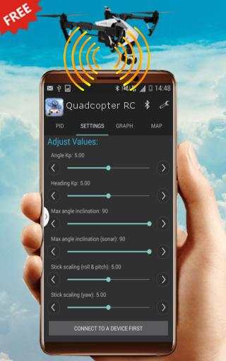 Drone Remote Control App For Quadcopter Drones RC screenshot 3