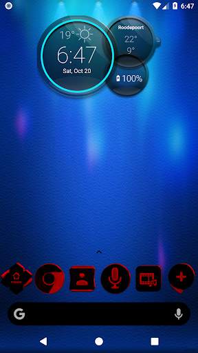 Black and Red Icon Pack screenshot 1