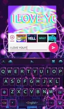 Neon Lights Keyboard Theme screenshot 4