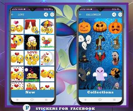 Emoji stickers for facebook screenshot 3