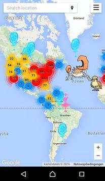 PokeMap - Map for Pokémon Go screenshot 1