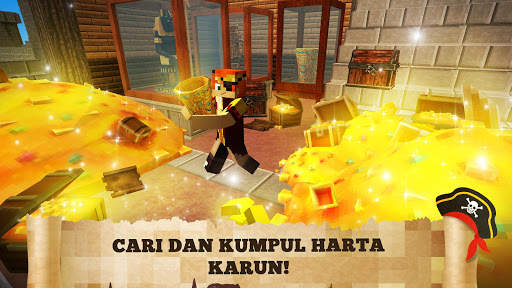 Lanun Craft: Harta Karun Pulau screenshot 2