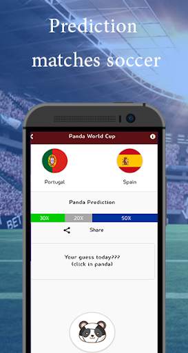 Panda prediction - World Cup Russia 2018 screenshot 2