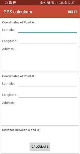 GPS Calculator Lite screenshot 2