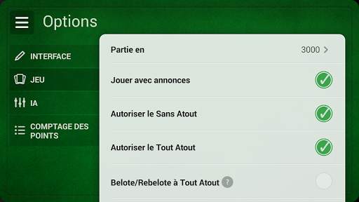La Coinche / Belote Contrée screenshot 7
