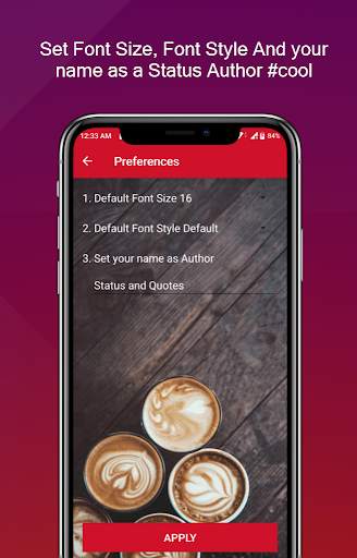 Status and Quotes screenshot 5