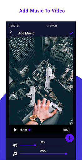 Add Song to Video ( Video Trimmer & Slow motion ) screenshot 2