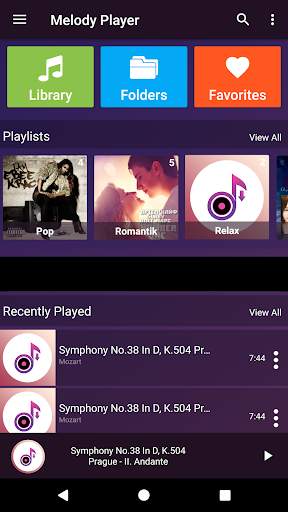 Melody Mp3 Music Player screenshot 1