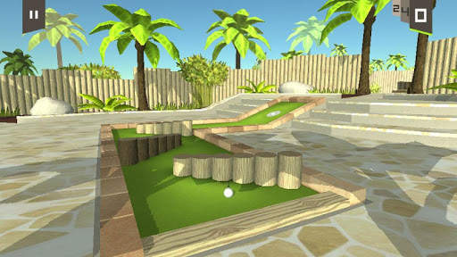 Mini Golf Paradise स्क्रीनशॉट 2