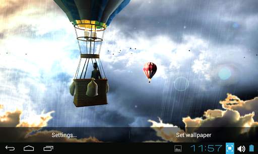 Hot Air Balloon 3d Wallpaper screenshot 8
