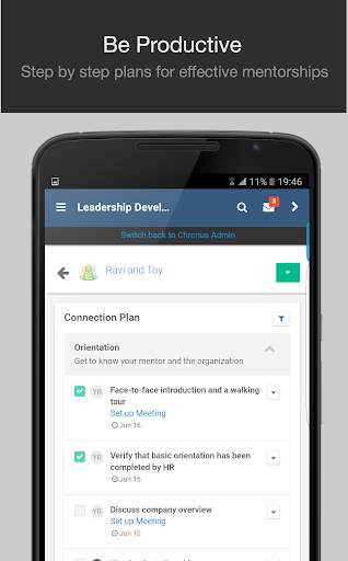 Chronus - Mobile Mentoring screenshot 3