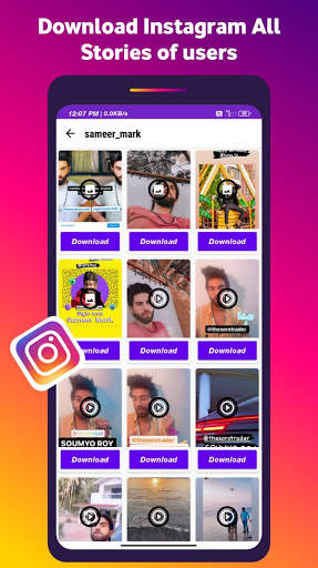 InstantSaver- Story IGTV Reels Saver For Instagram screenshot 2
