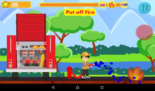 Kids Fire Fighters Training & Rescue Game screenshot 7