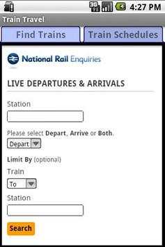 Train Travel screenshot 4