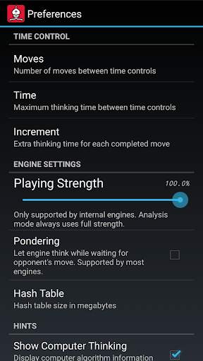 DroidFish Chess screenshot 6