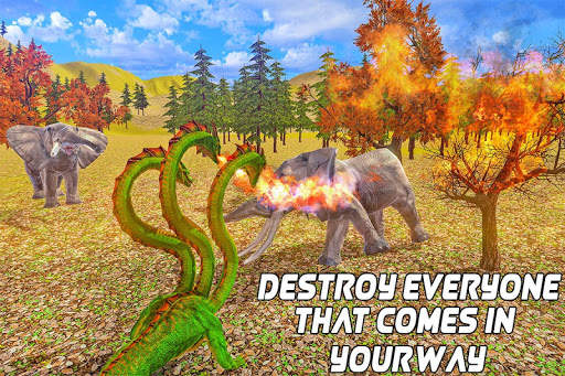 Simulator ular hidra yang marah screenshot 10