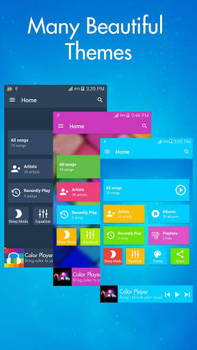 Color Player - Free MP3 Player screenshot 1