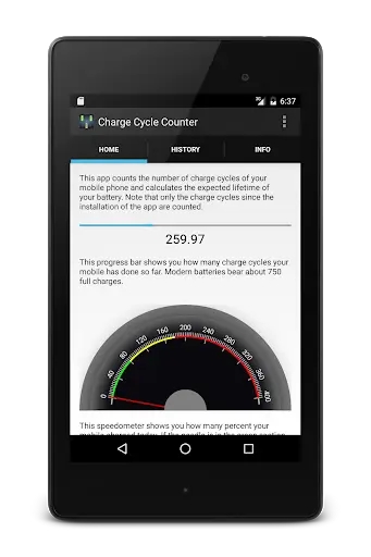 Charge Cycle Battery Stats screenshot 4