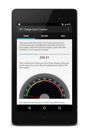 Charge Cycle Battery Stats screenshot 4