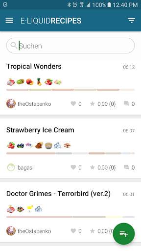 E-Liquid Recipes screenshot 1