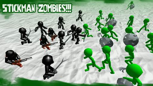 Stickman Simulator: Zombie War screenshot 2