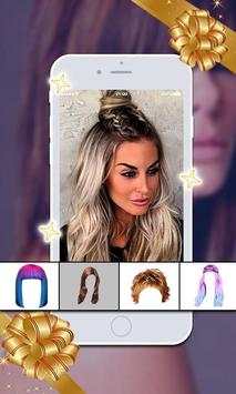 Hairstyle & Makeup Beauty Camera screenshot 3