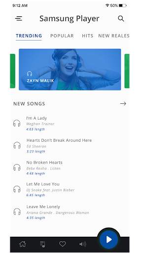 Music Player For Samsung - S20 Music Player screenshot 2