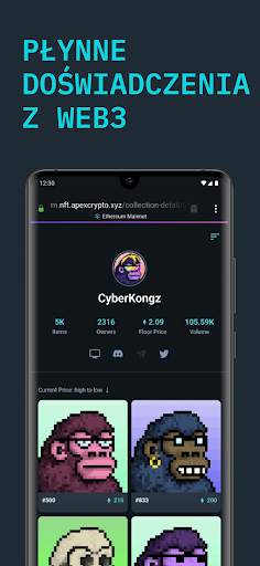 Opera Crypto Browser screenshot 3
