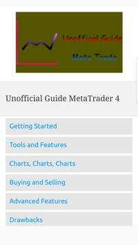 MetaTrader 4 Unofficial GUide скриншот 1