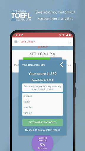 Key English | TOEFL Vocabulary screenshot 7